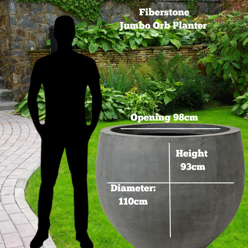 Fiberstone Jumbo Urb Planter 110cm D