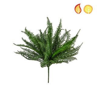 Fire Retardant Boston Bush Fern  37.5cm
