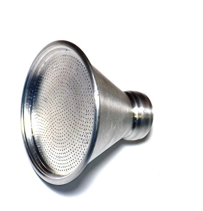 Aluminium rose 80mm Flat