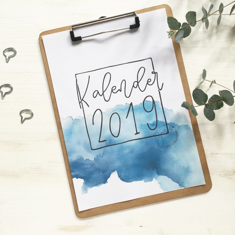 Wandkalender 2019