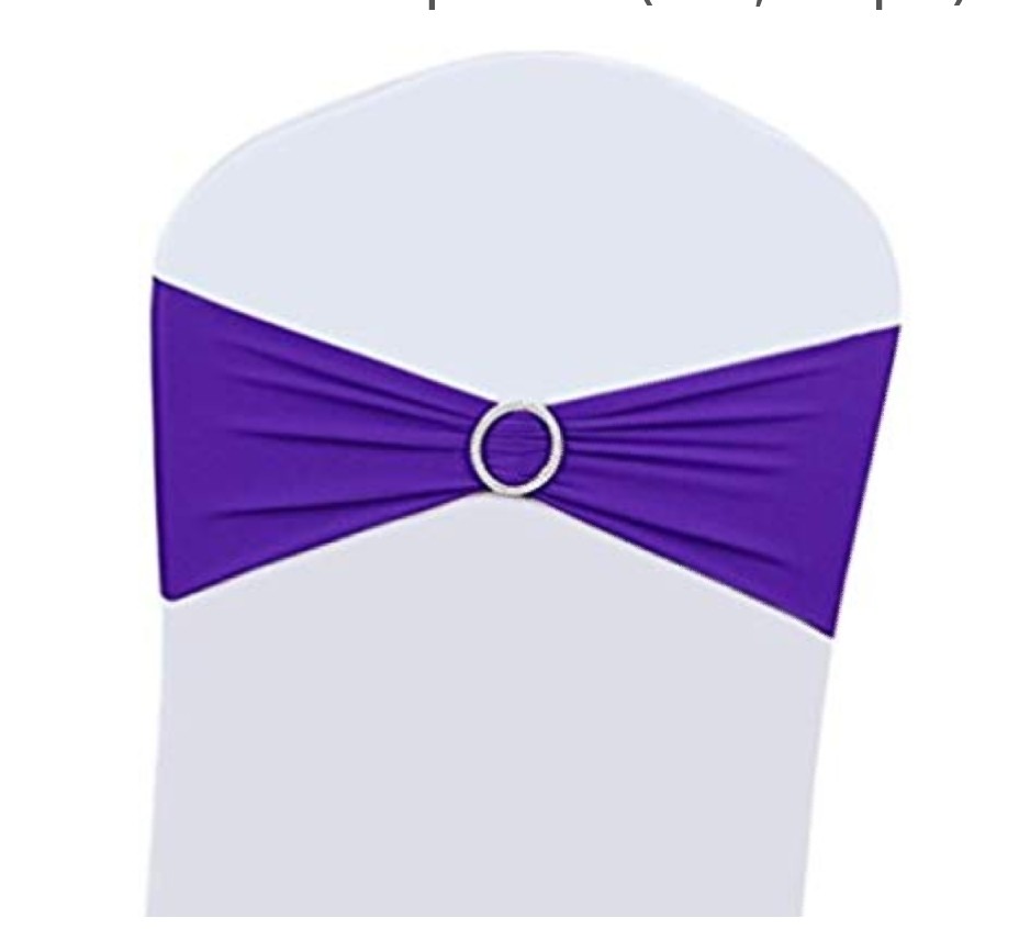 Purple Spandex Sash