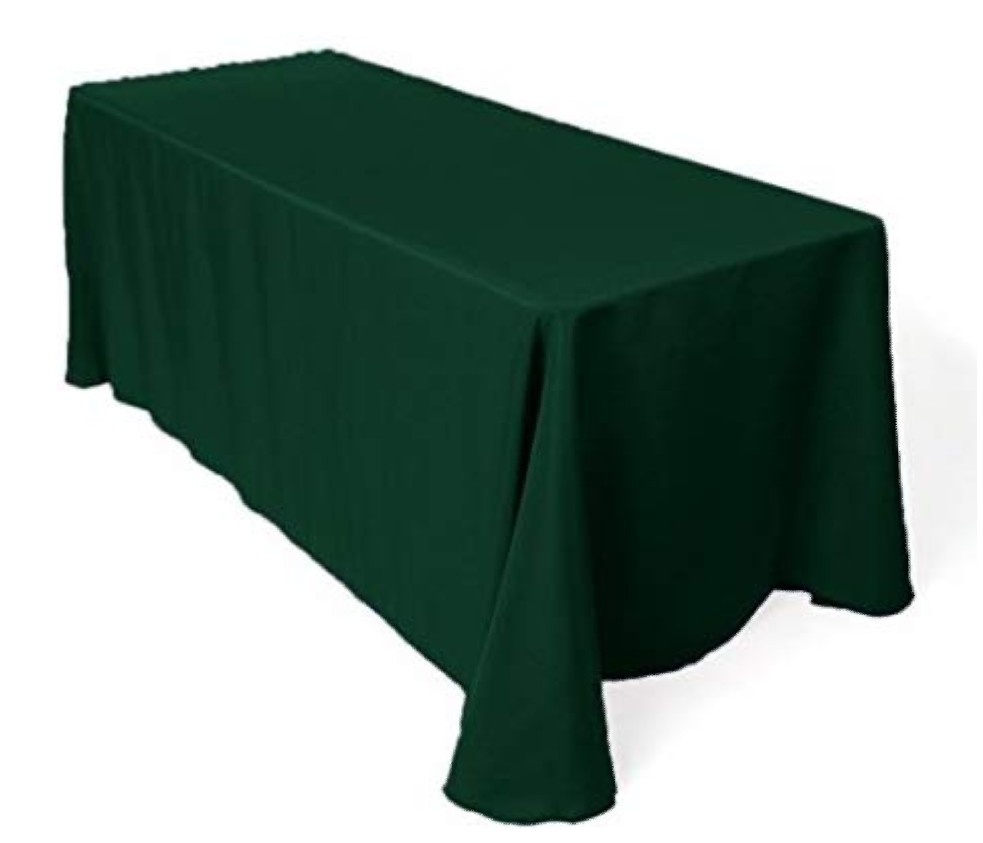 Forest Green 90 '156 Poly Tablecloth