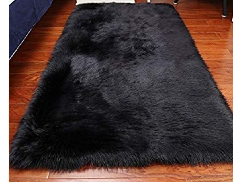Black rug