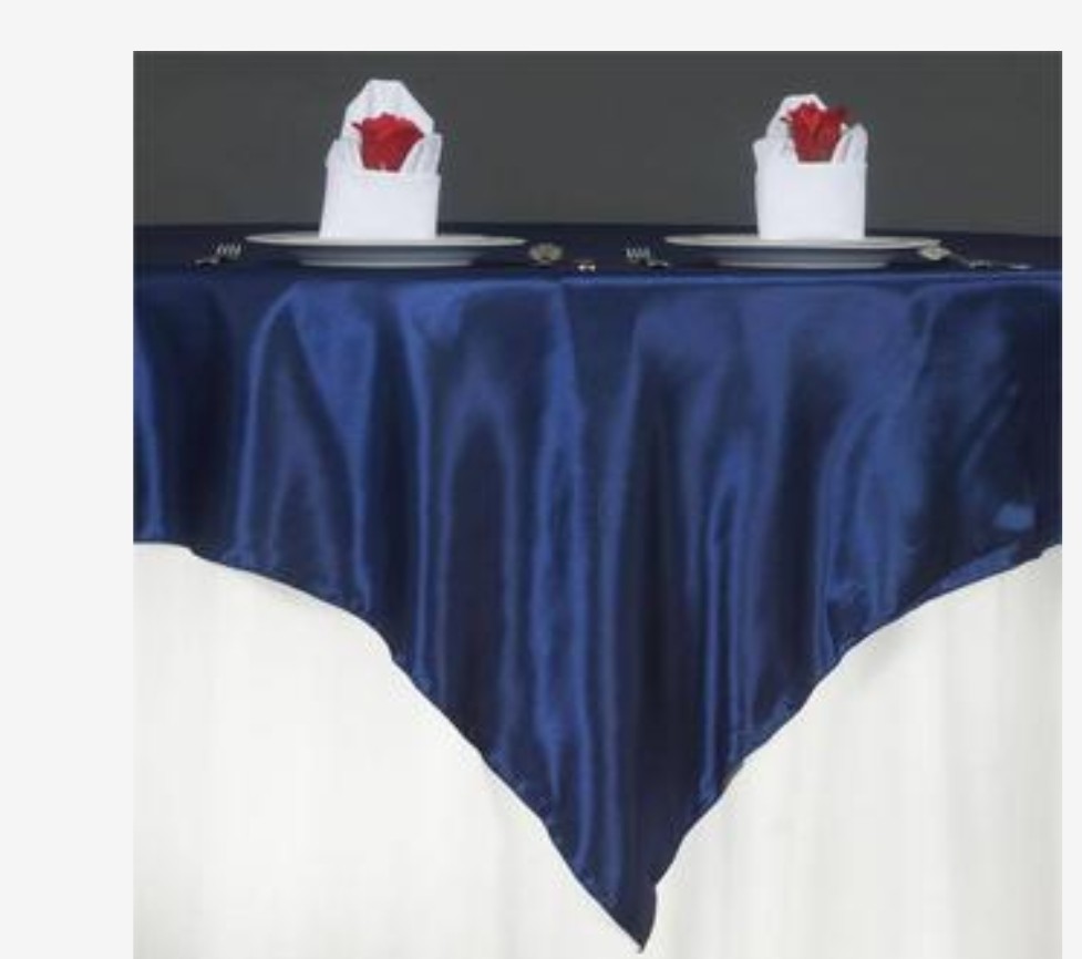 Navy Blue table overlay