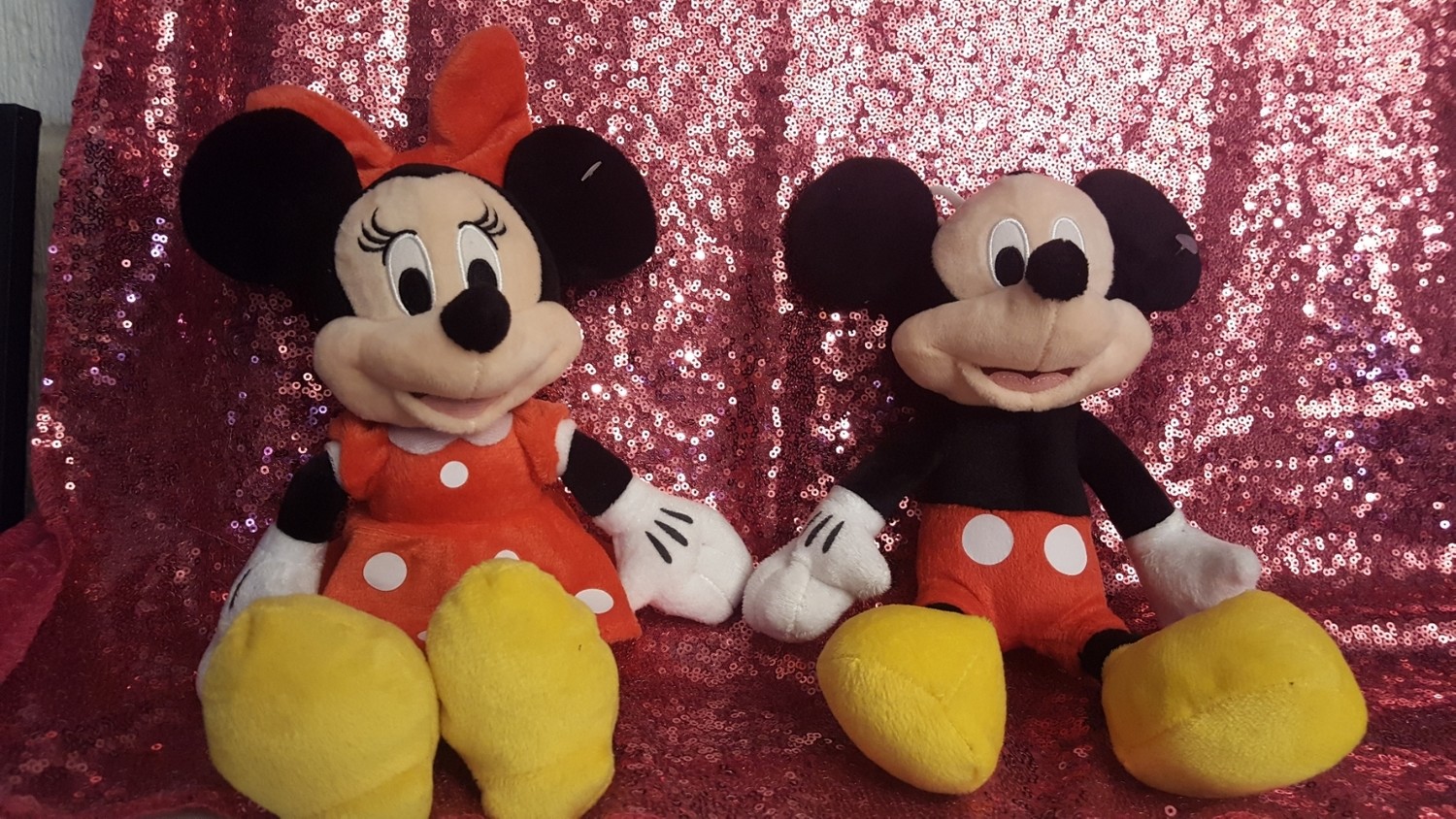 Mini and Mickey Mouse (set)