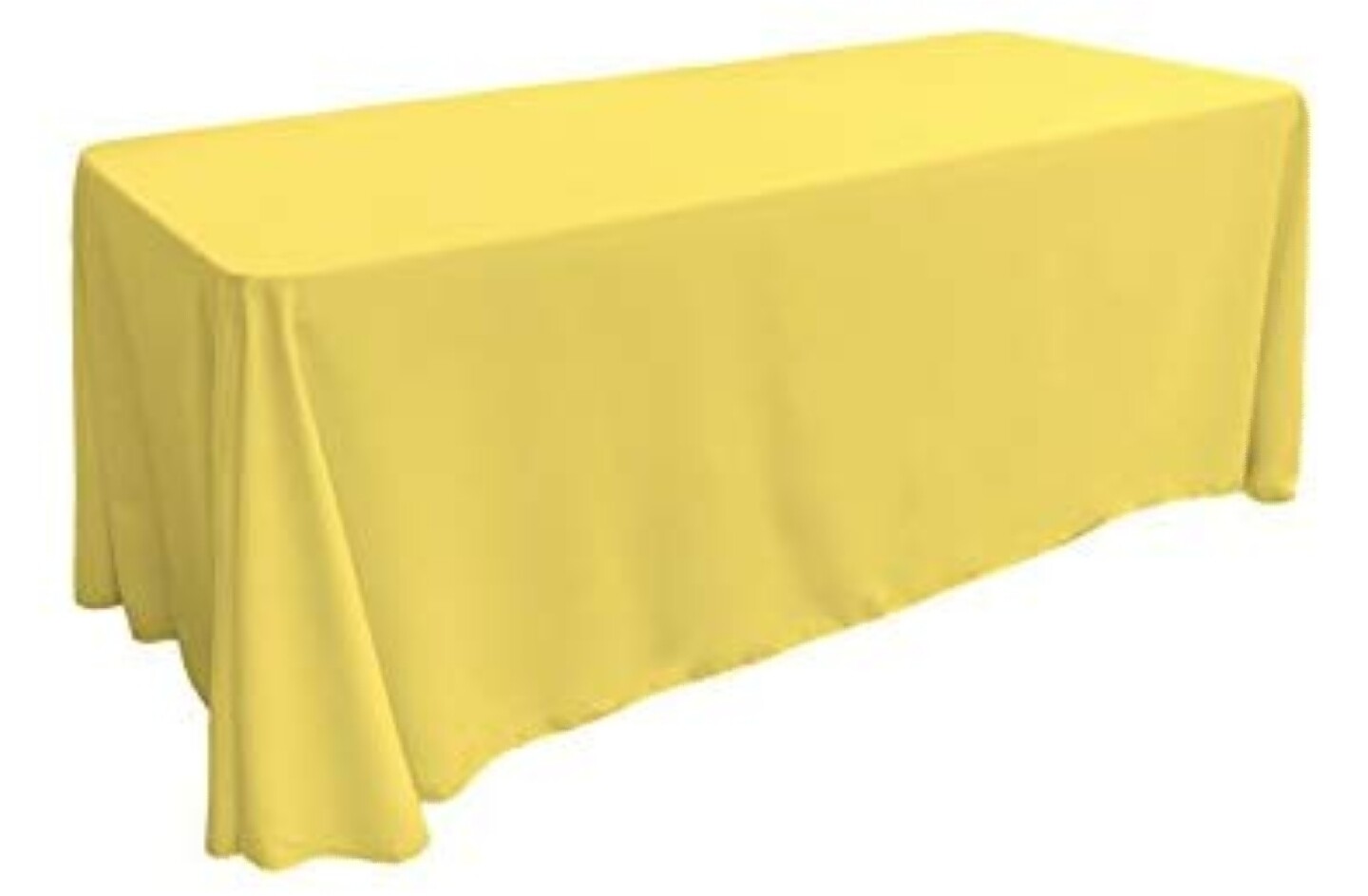 Yellow tablecloth 90 x 156