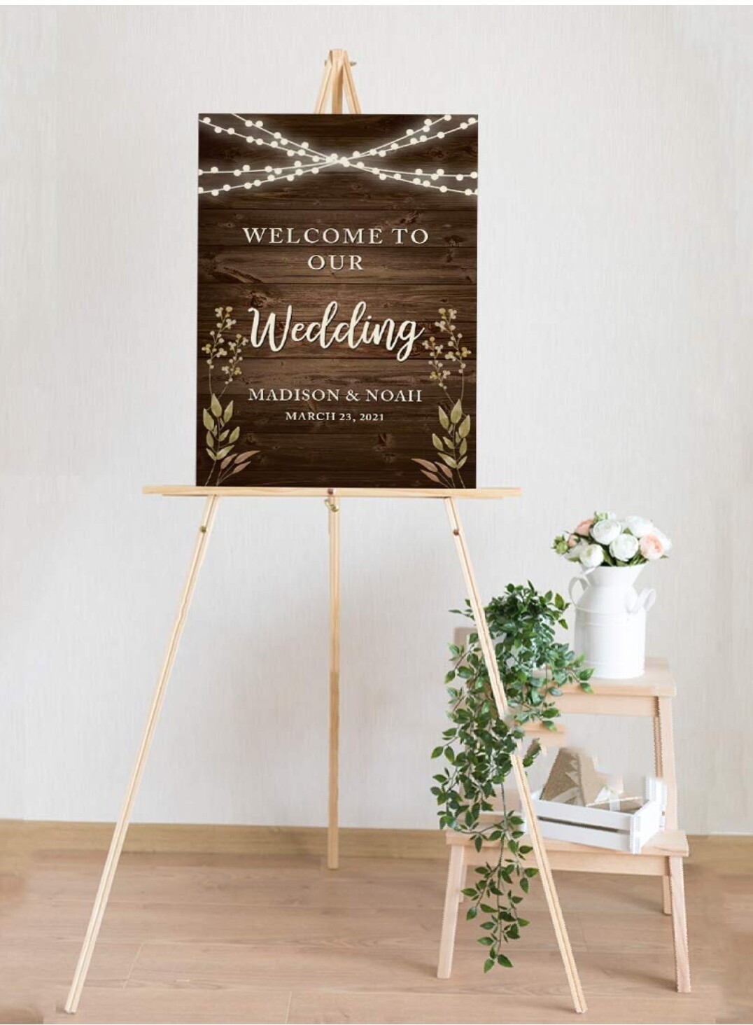 WELCOME TO OUR WEDDING SIGN