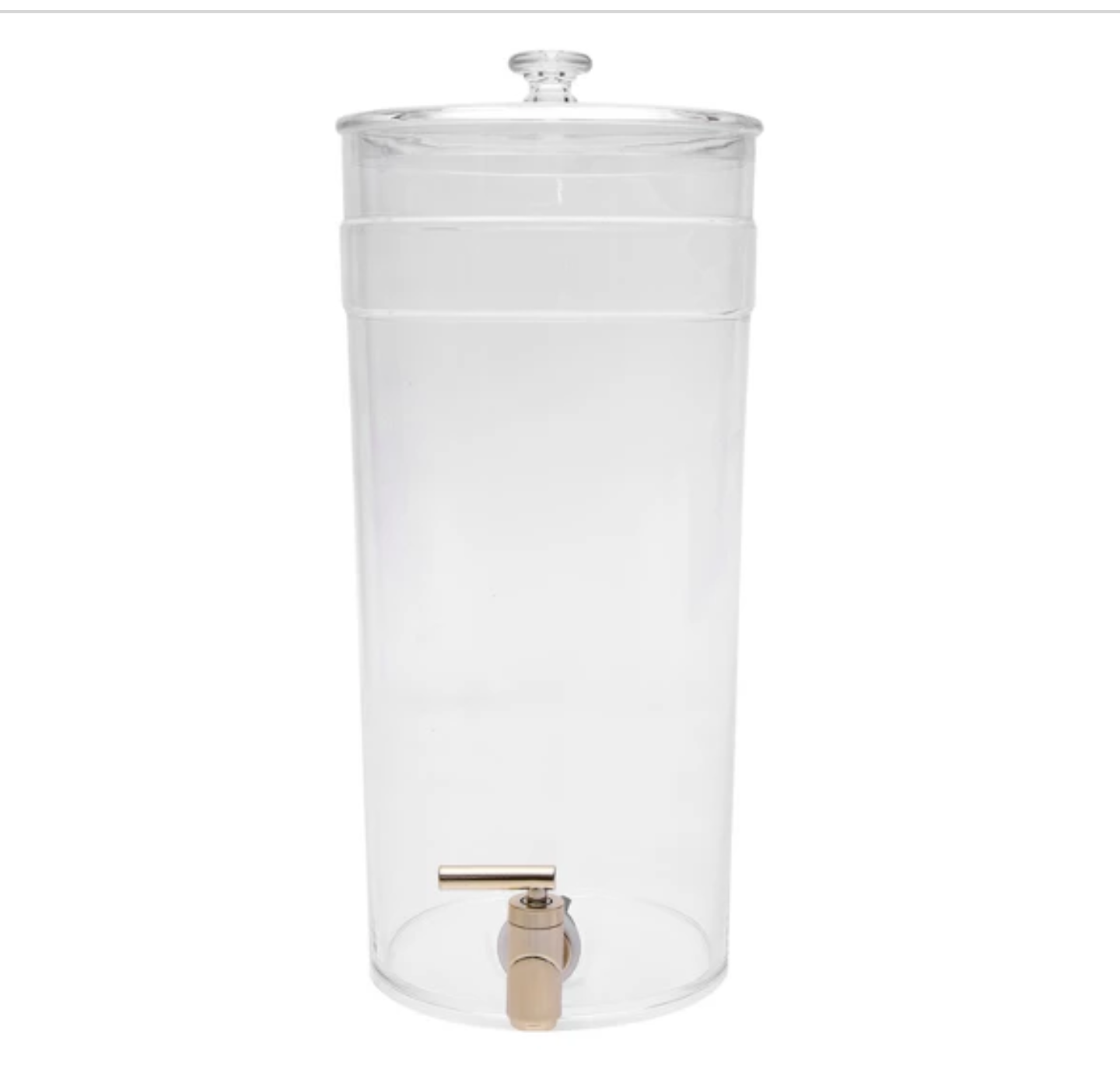 Clear Beverage Dispenser 1.53 gallons