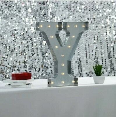 Marquee Letters with lights