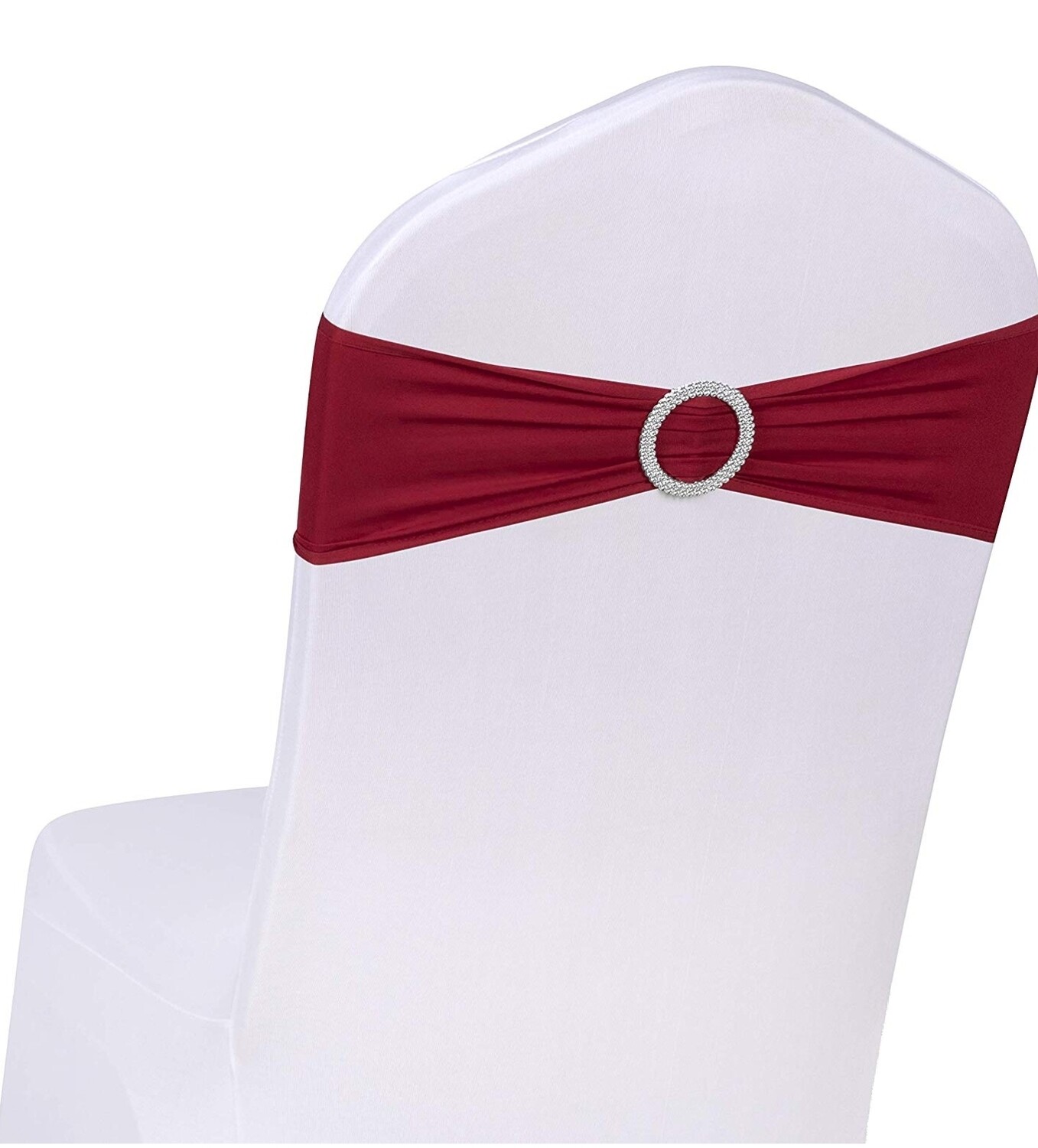 Burgundy Spandex Chair Sash