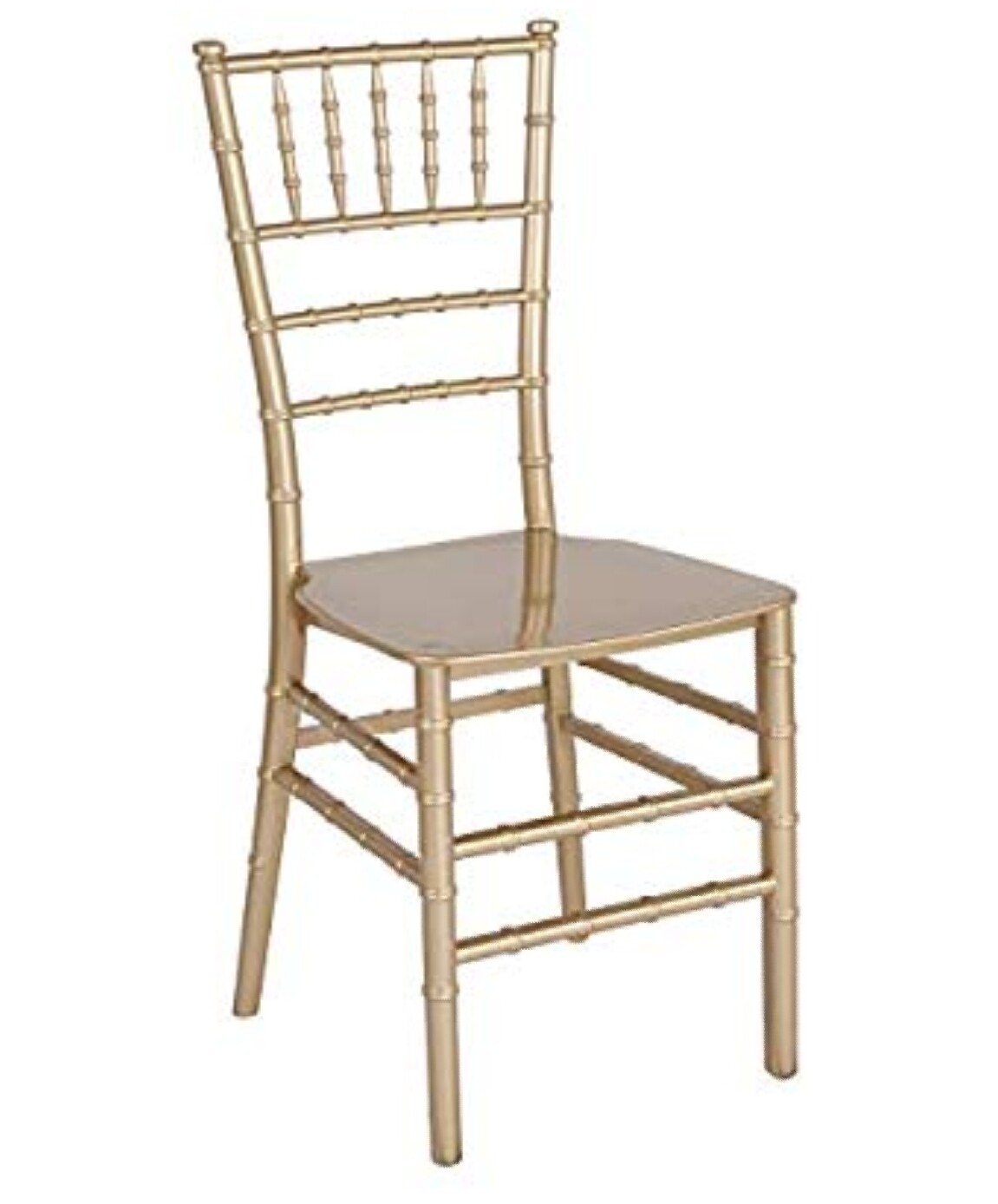 Gold Resin Stacking Chiavari Chair