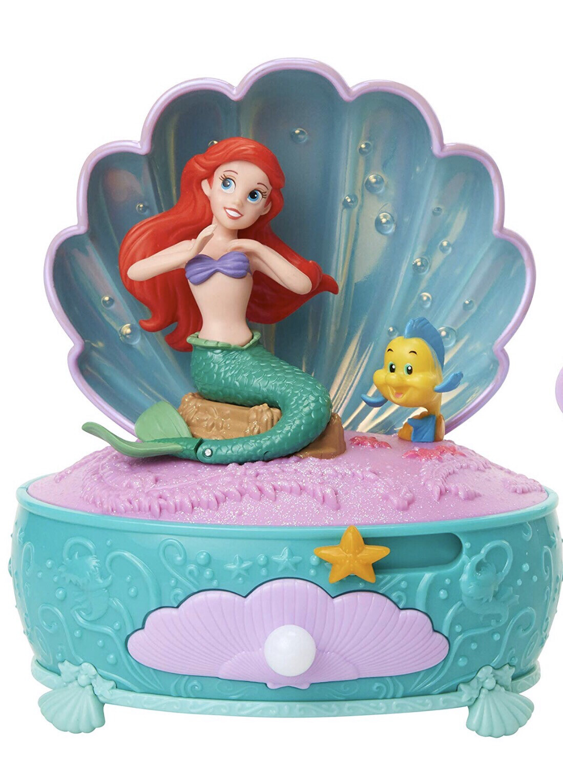 Ariel and Flounder Music Box