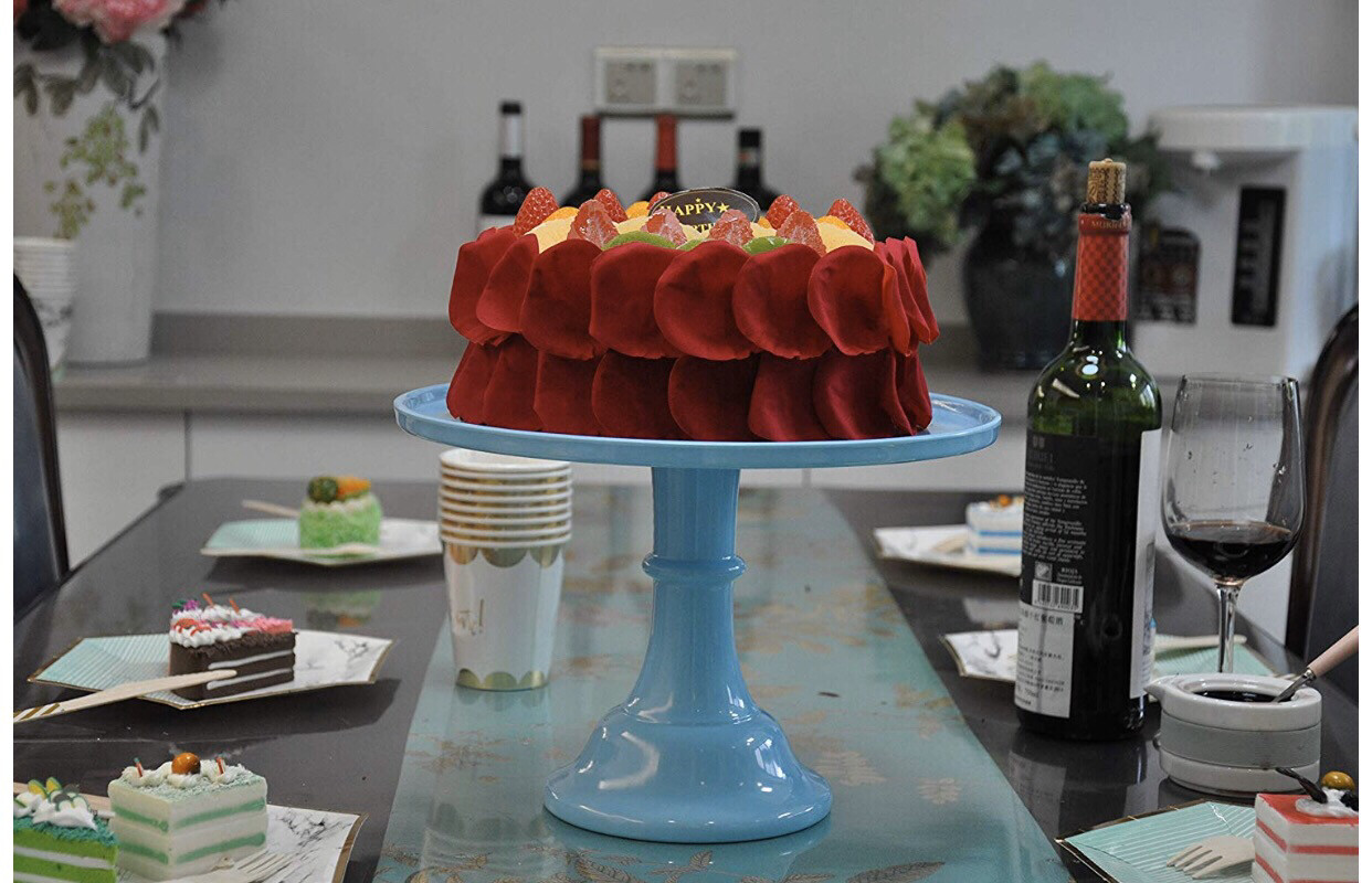 Baby Blue Cake Display Stand