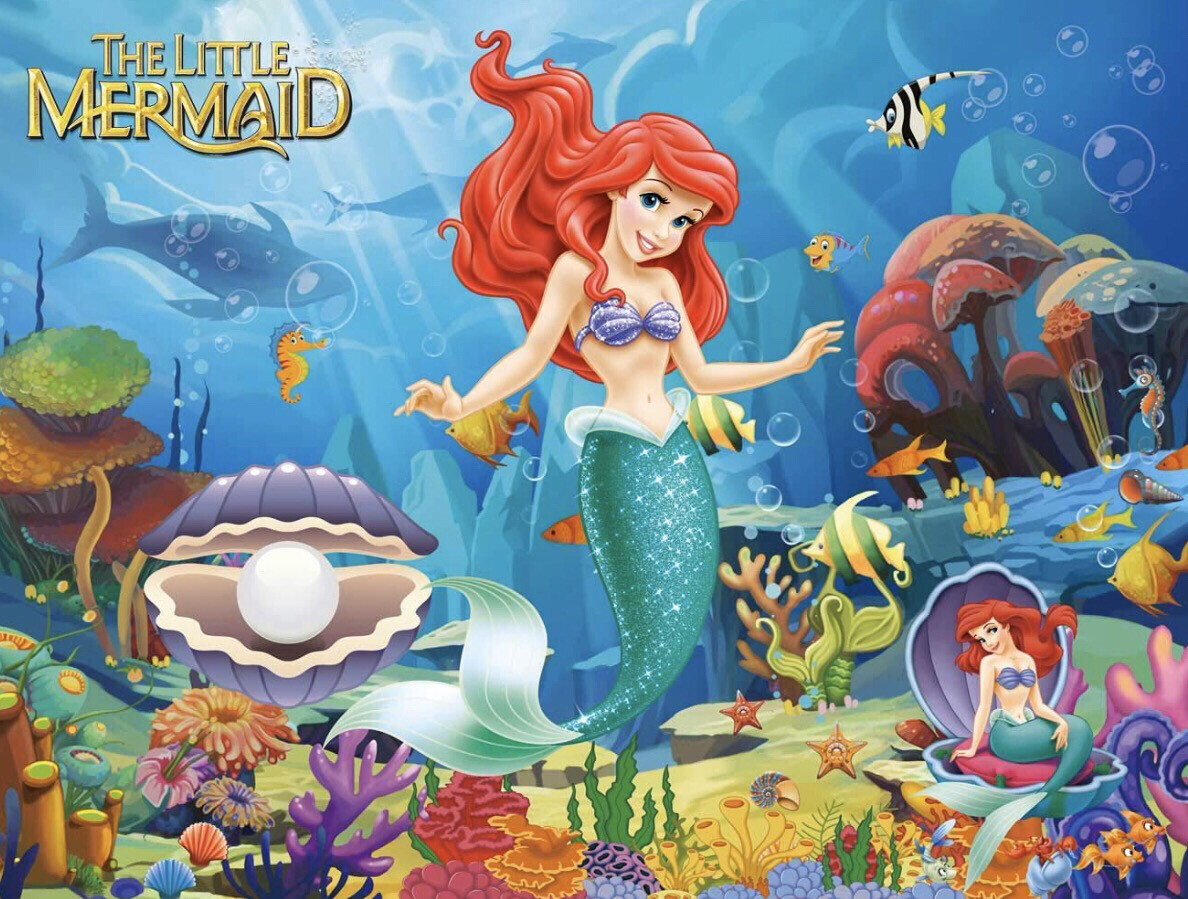 Little Mermaid Backdrop