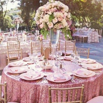 Tablecloths, Chair Covers, Sashes, Runners and Napkins click here