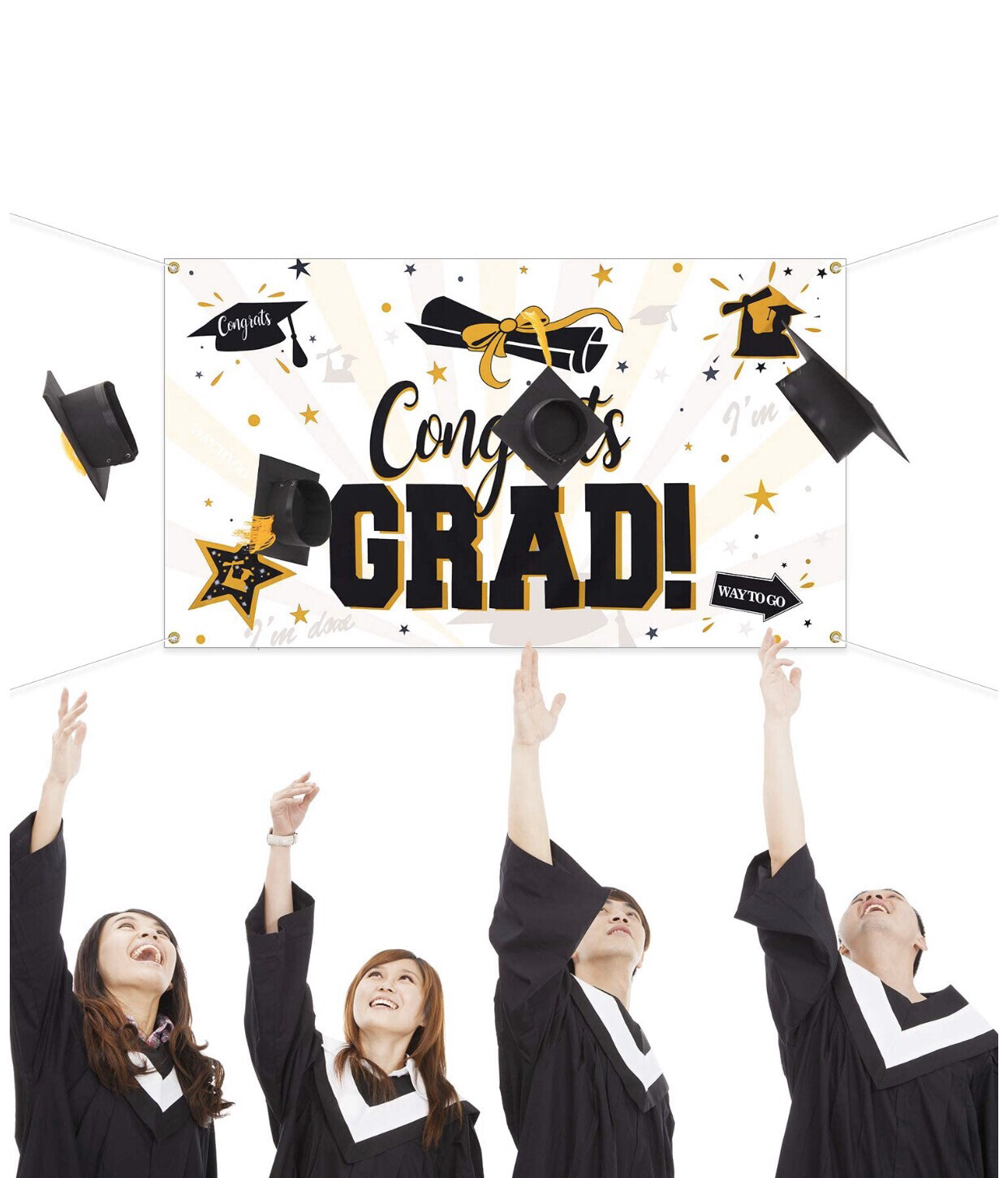 Congrats Grad Banner (A)