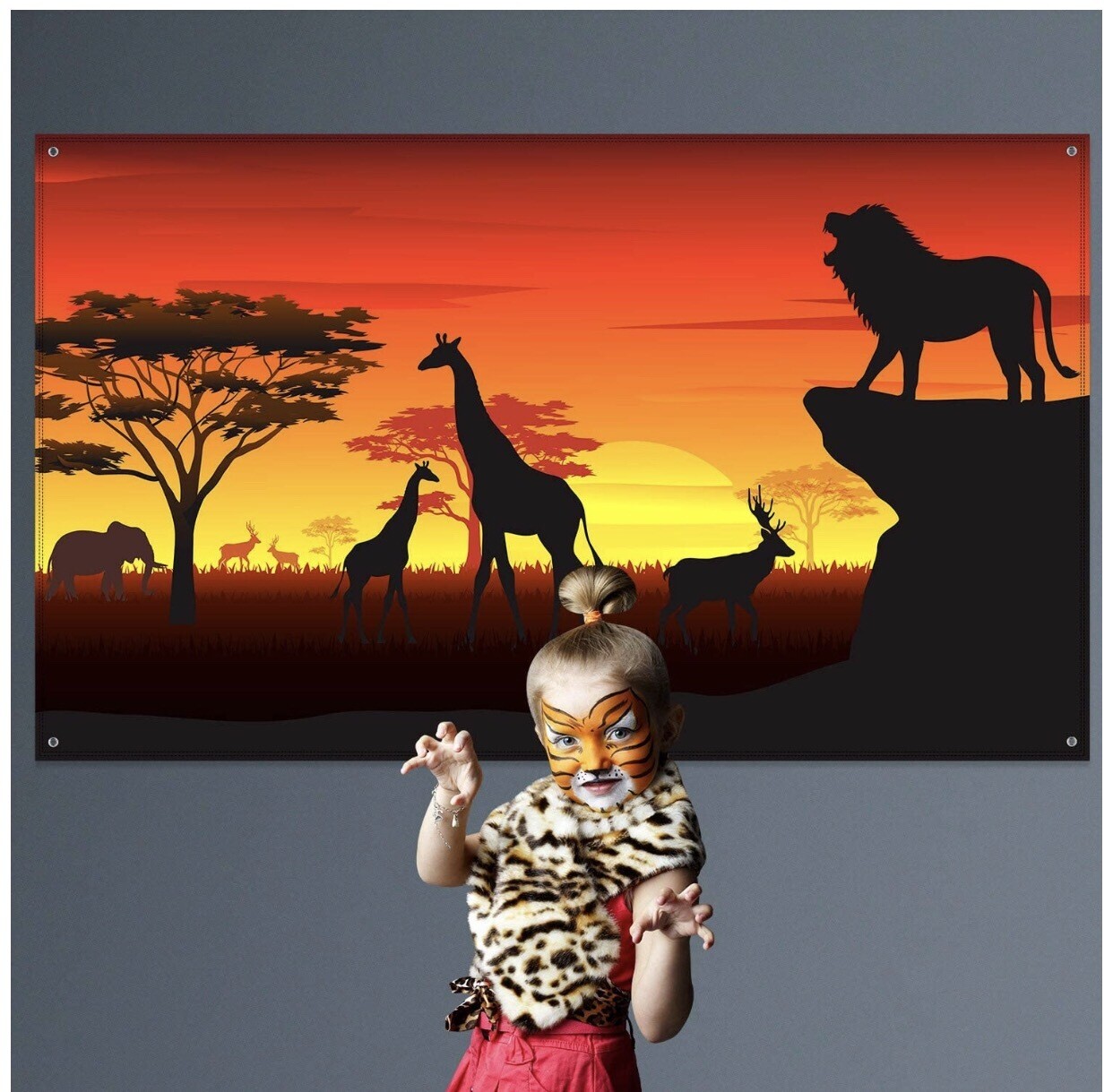 Safari Theme Backdrop