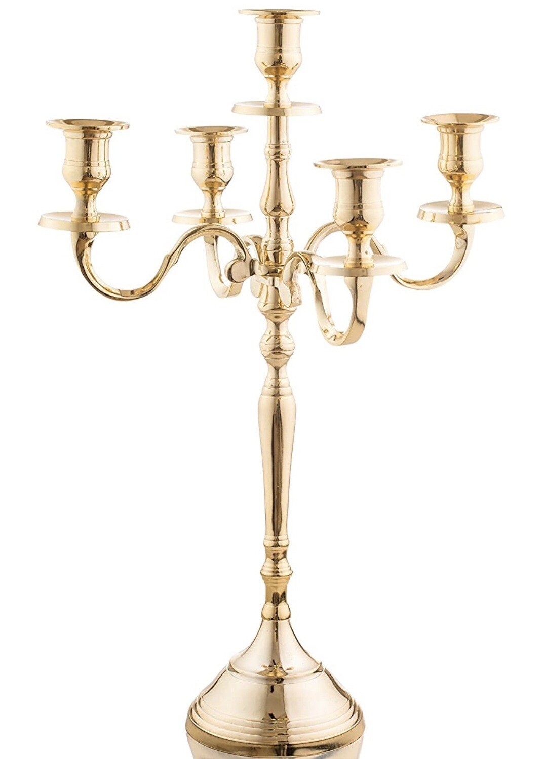 18” Gold Candelabra