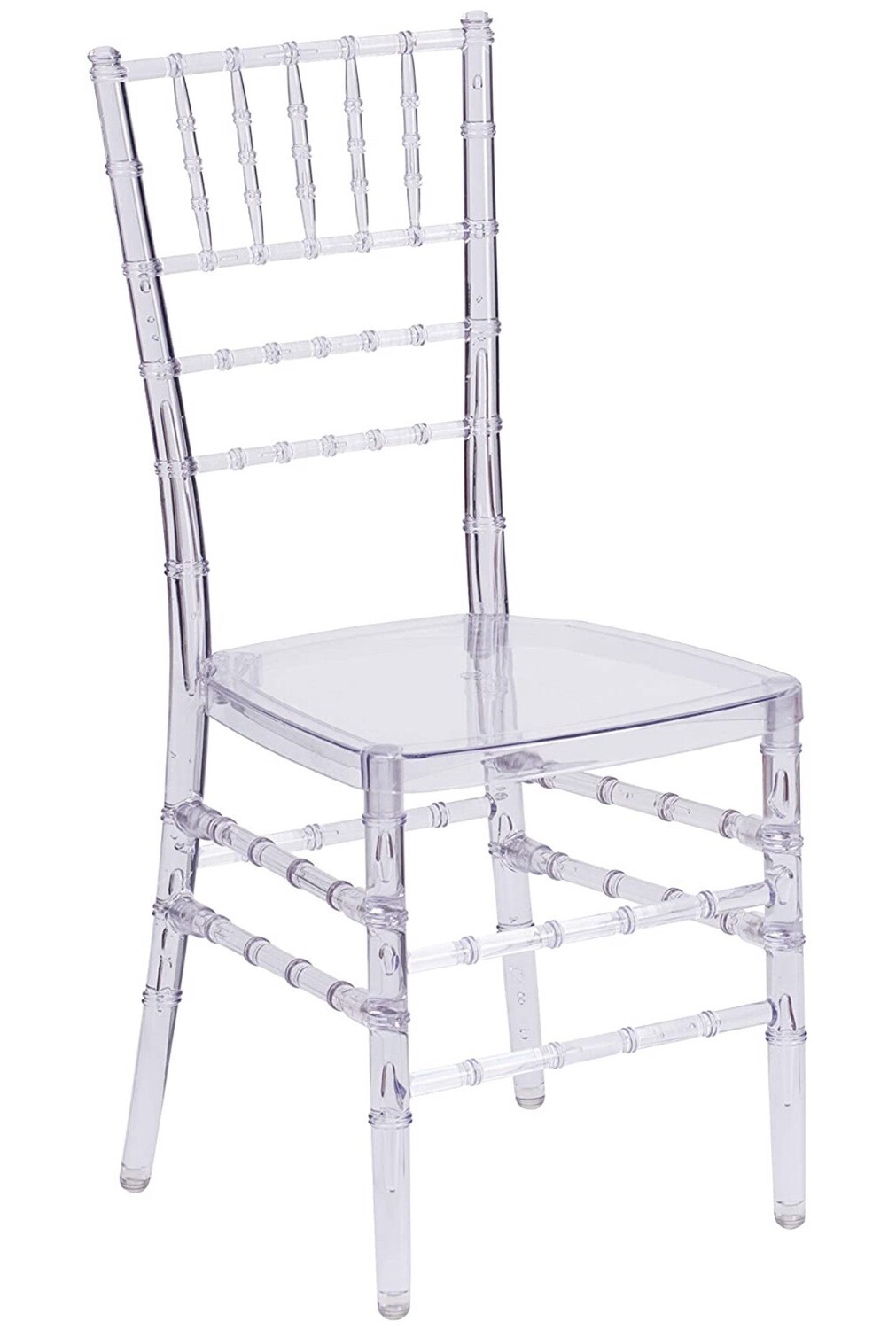 Elegant Crystal Ice Stacking Resin Chiavari Chair