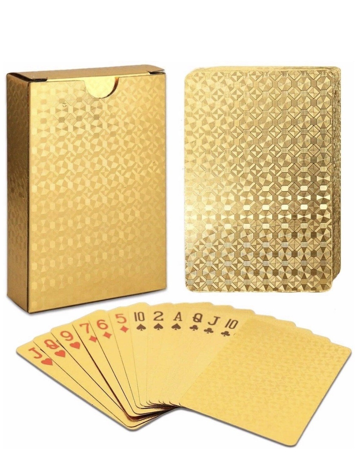 Gold Playing Cards