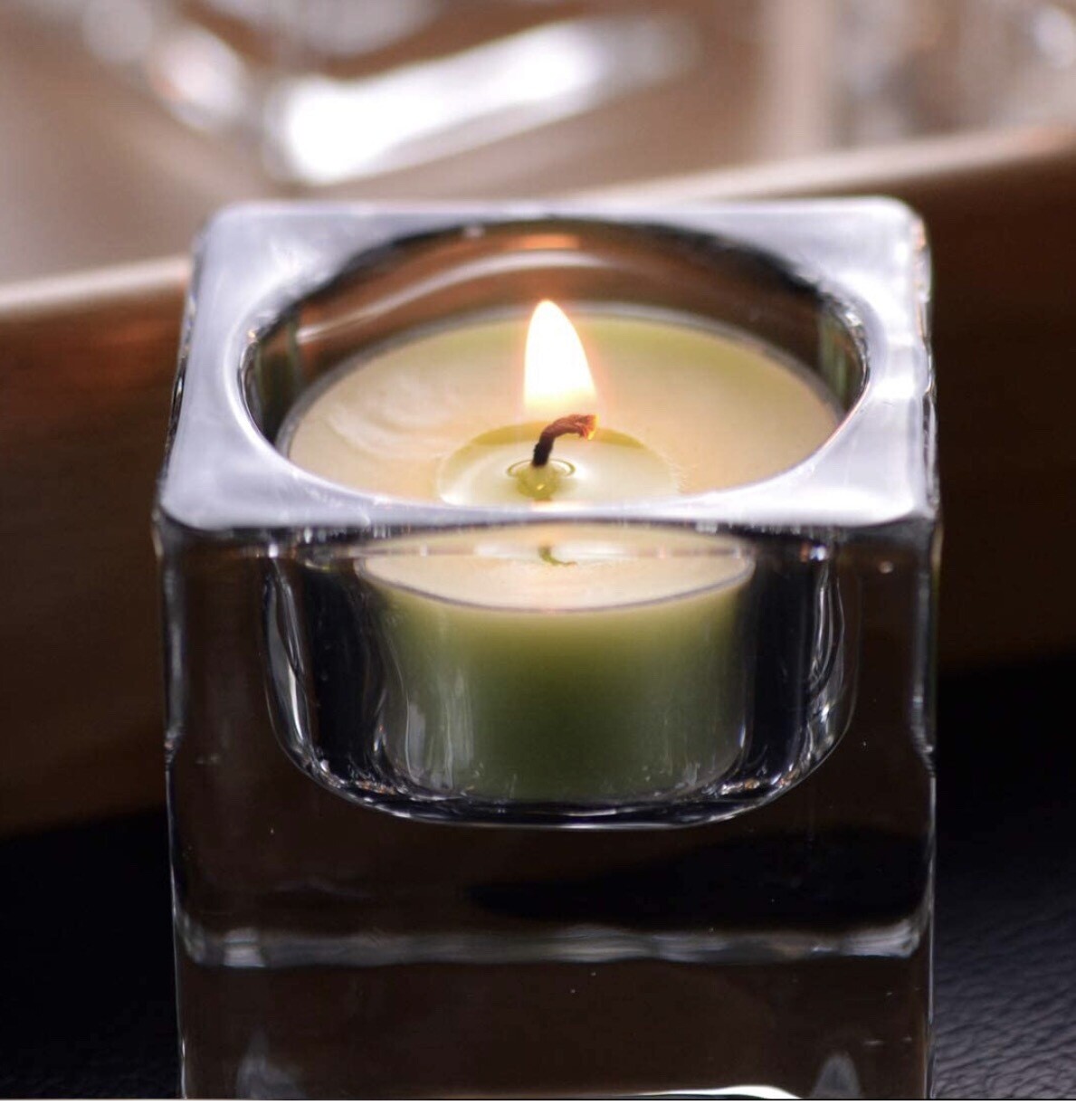 Crystal Tea Light Holders (set Of 4)