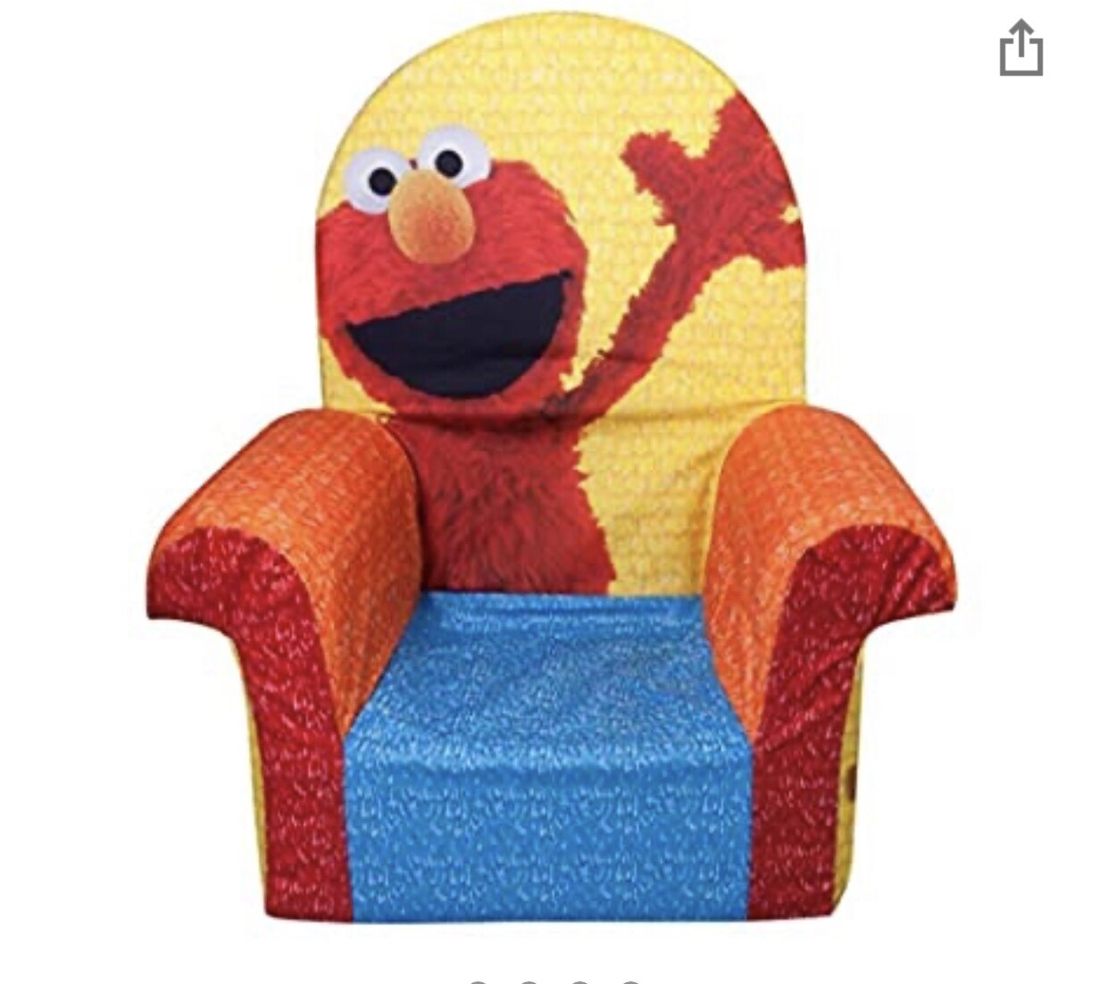 Comfy Elmo Toddler Chair