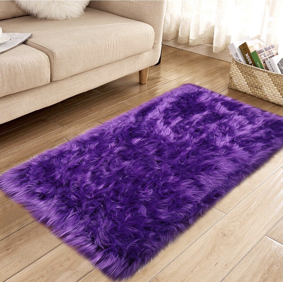 Purple Area Rug