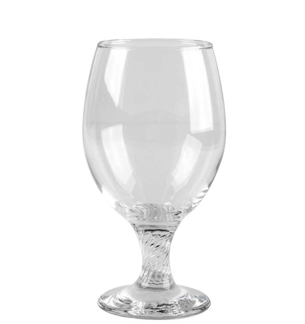Clear Goblet Drinking Glass