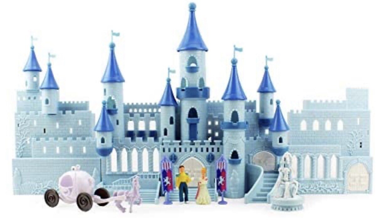 Blue Princess Castle Doll House