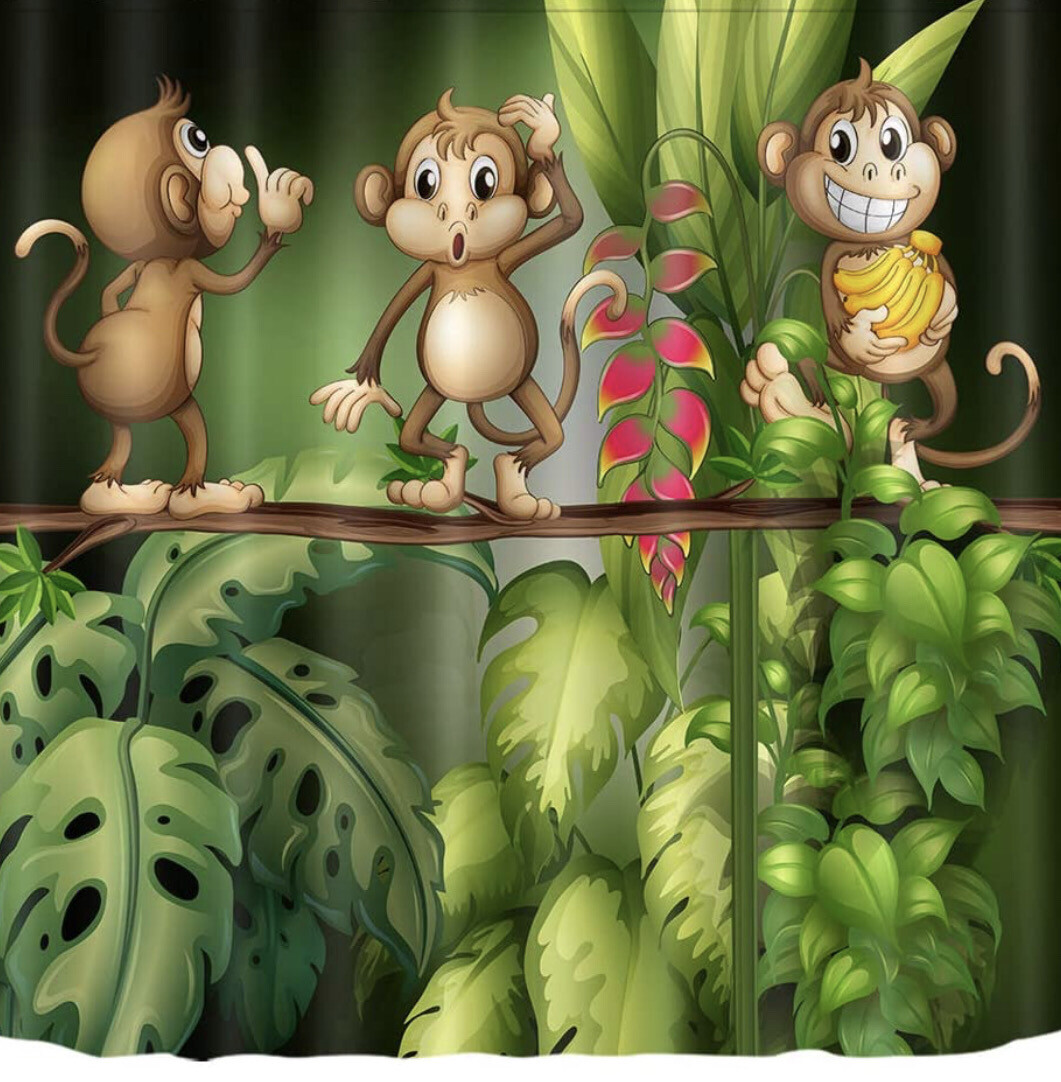 Monkeys In The Jungle