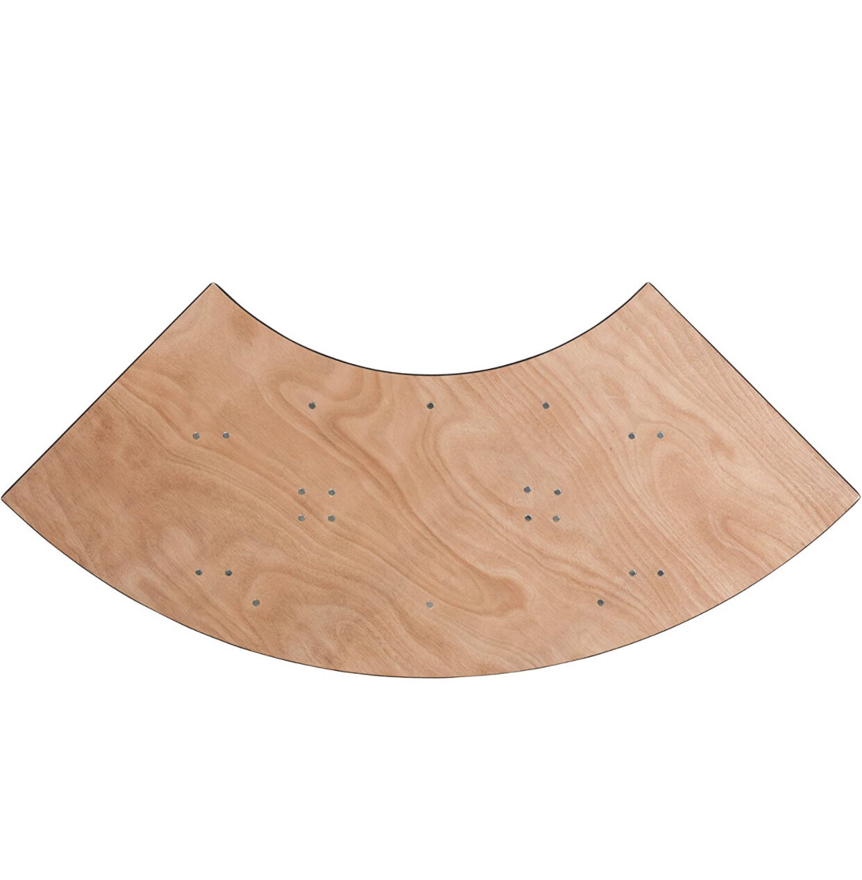 Serpentine Wood Folding Banquet Table ( 1 )