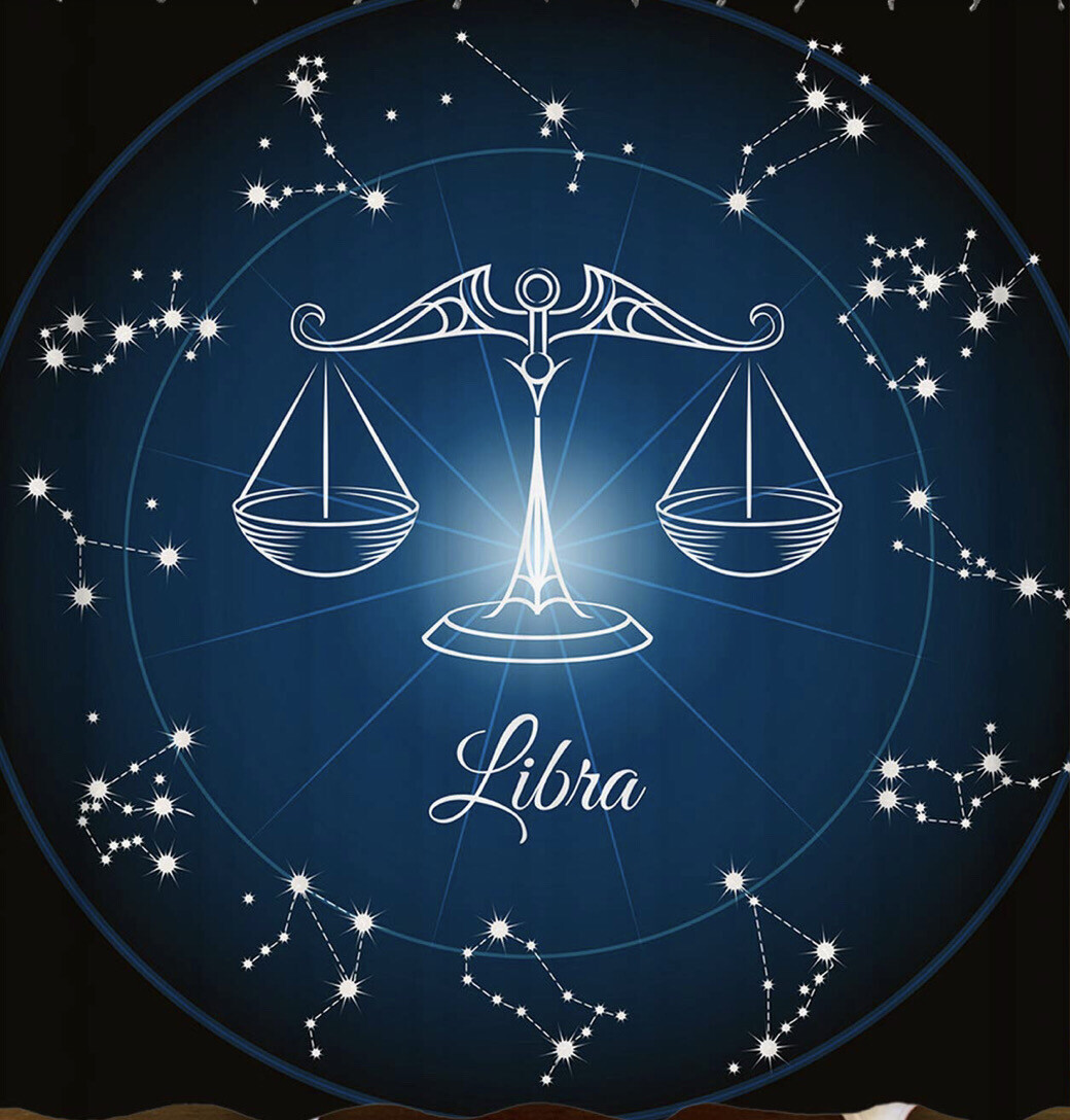 Zodiac Sign Libra Curtain