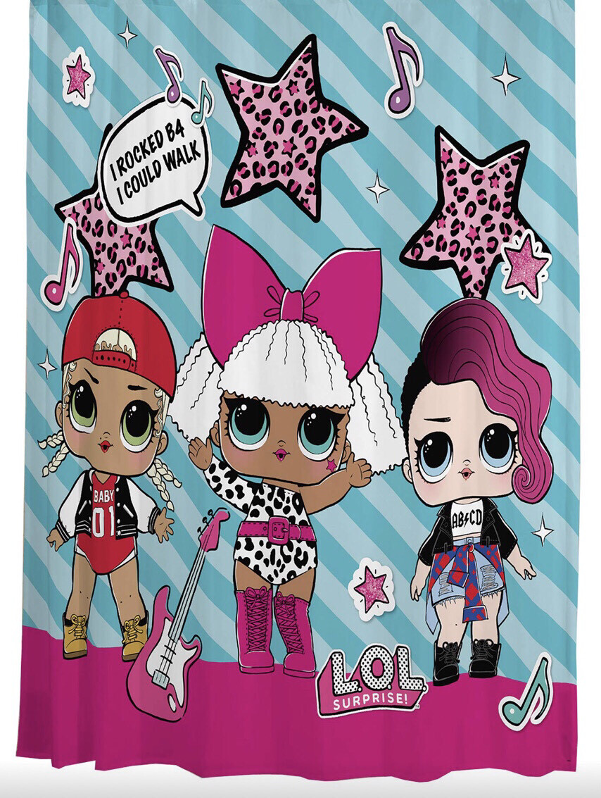 Lol Surprise Fabric Curtain