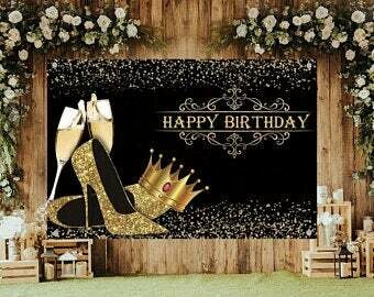 Birthday backdrop options