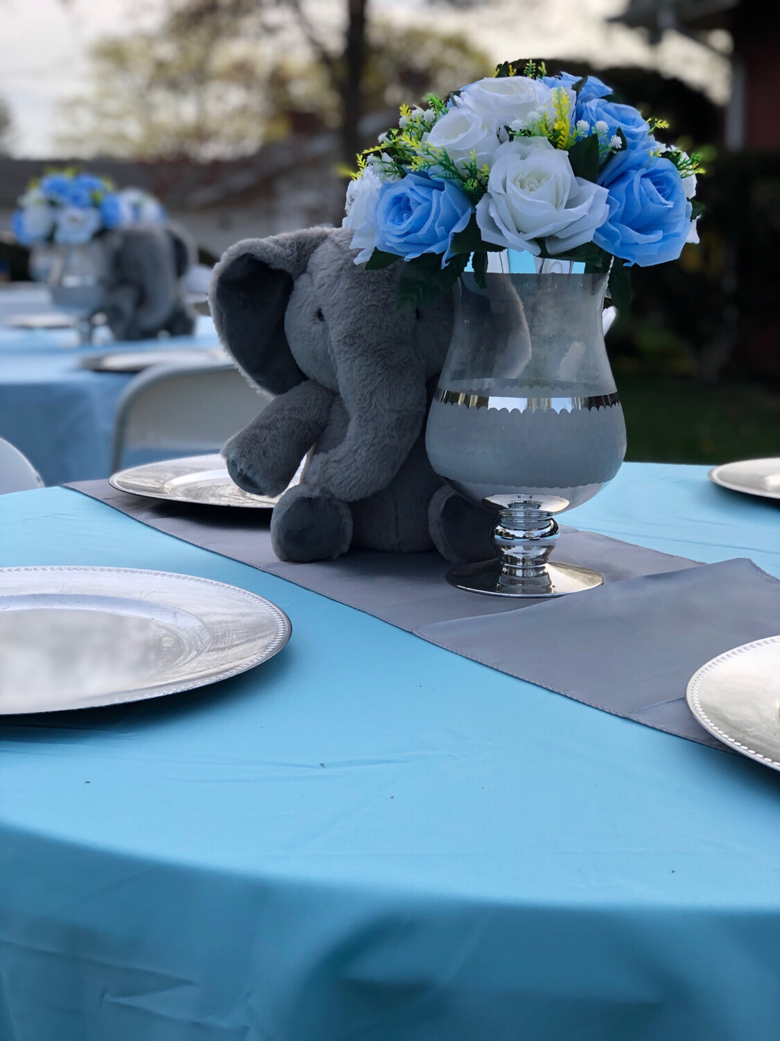 10.5-Inch Plush Stuffed Elephant - Soft &amp; Cozy Stuffed Plush Elephant