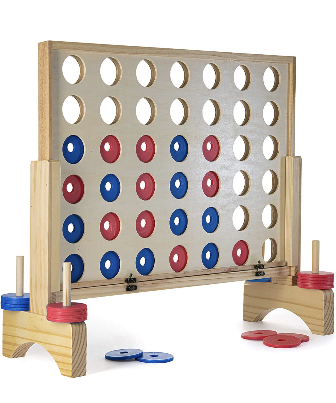 Giant Wooden Connect 4 Game 