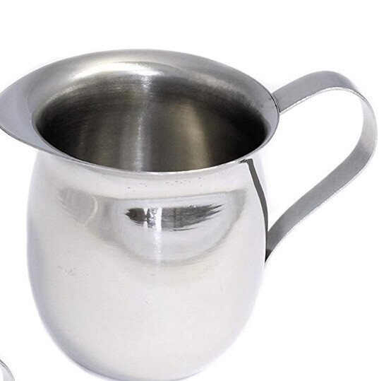 Bell Creamer Mirror Finish Stainless Steel