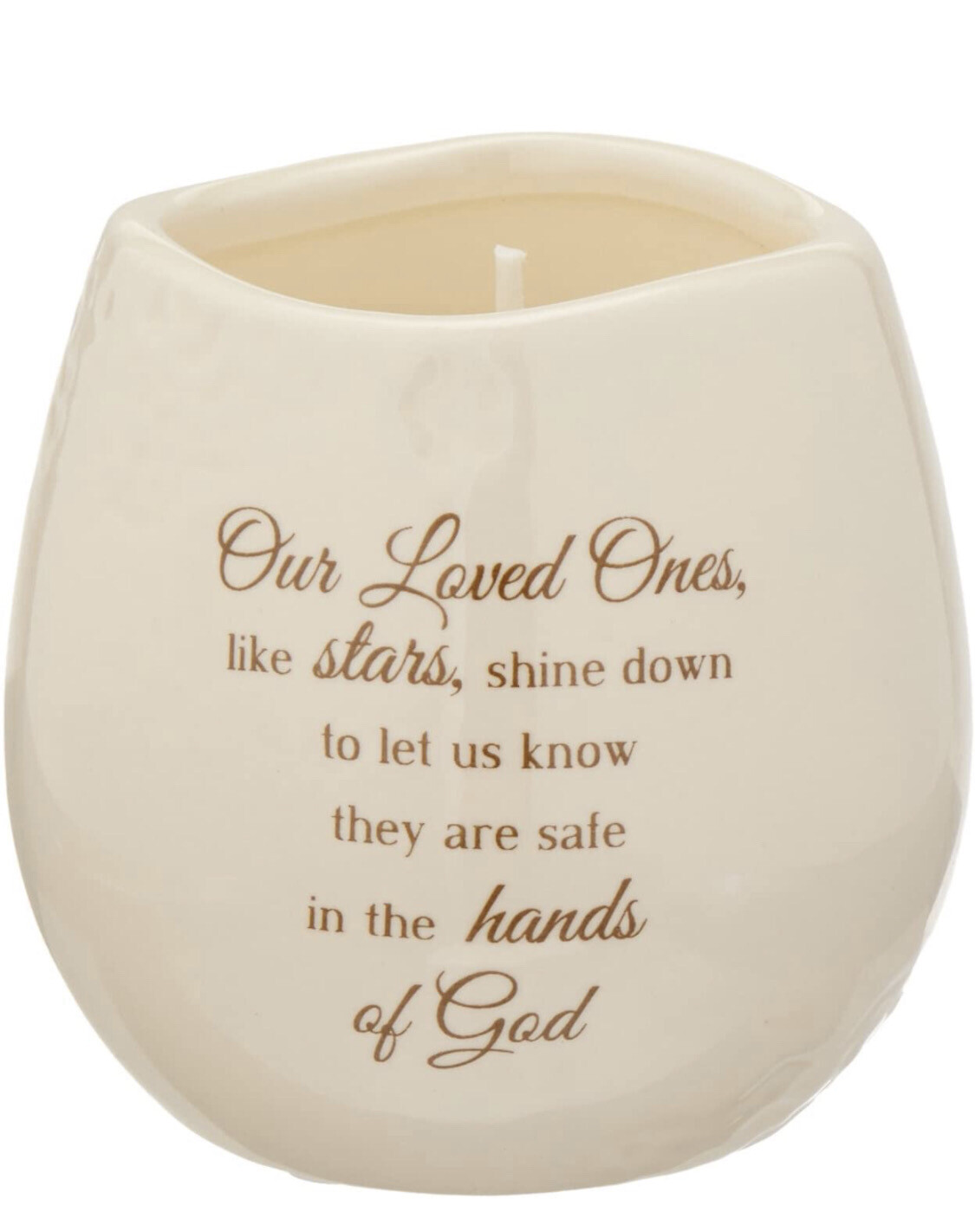 Memory Loved Ones Shine Ceramic Candle