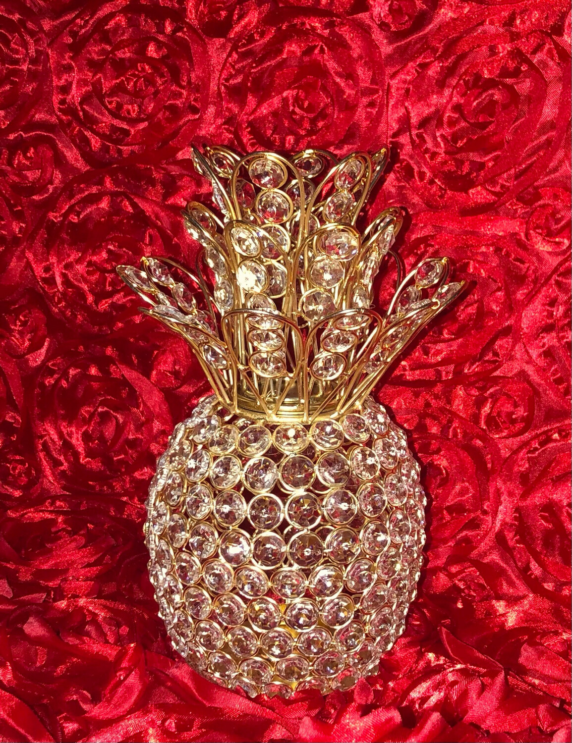 Gold Bling Pineapple Tea-light Holder
