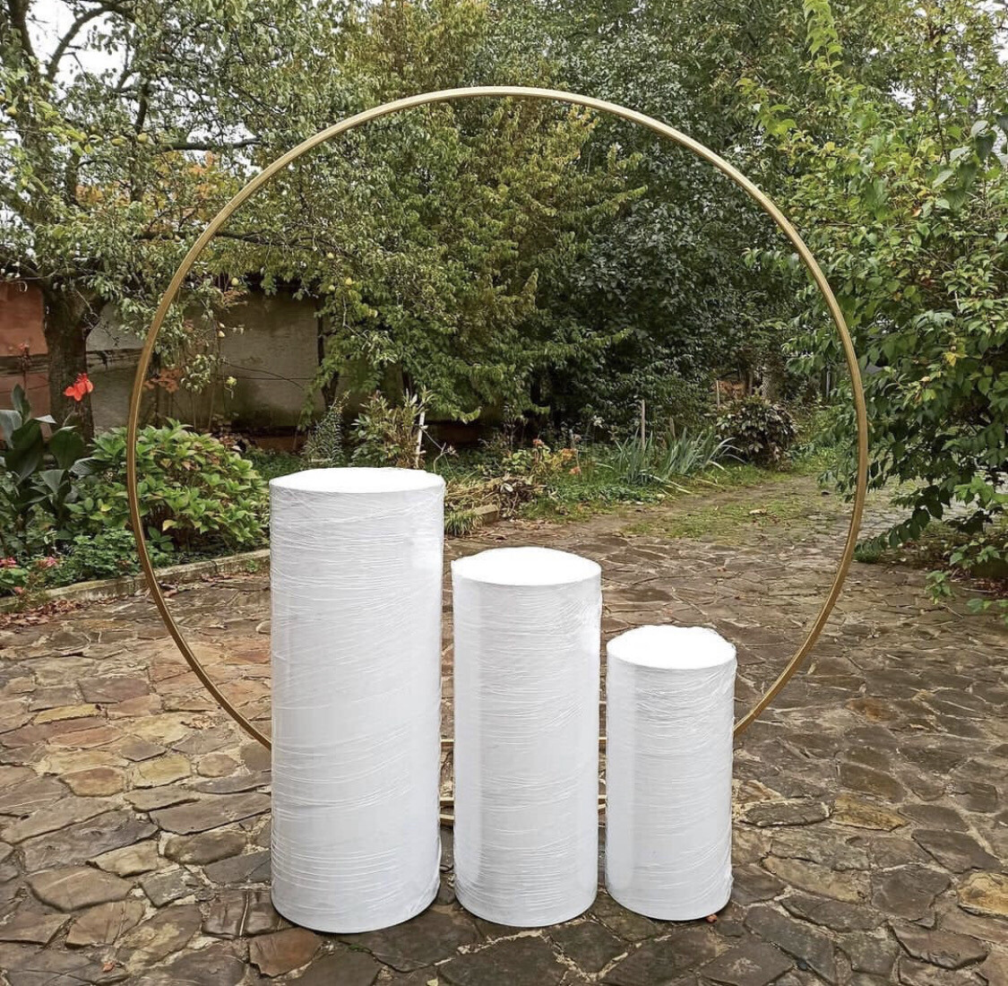 White Column Set Of 3