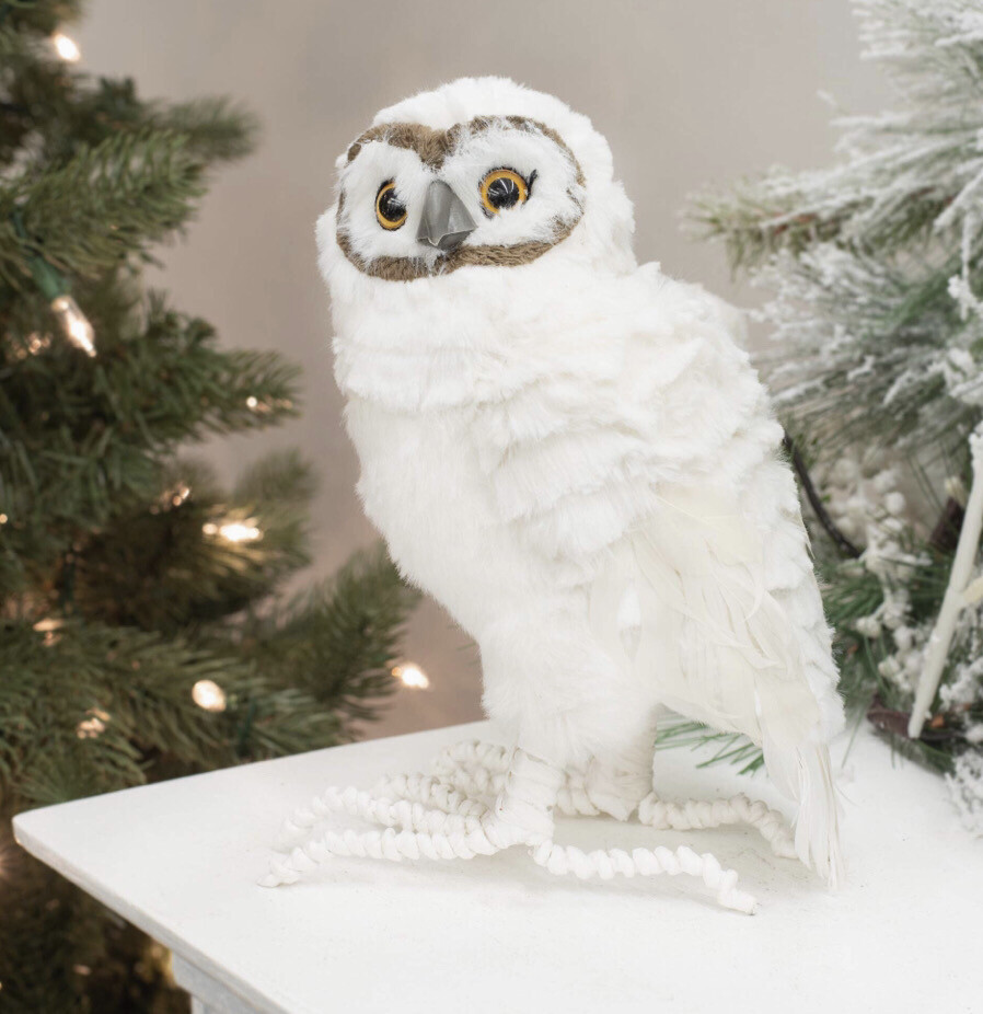 White Decorative Owl 