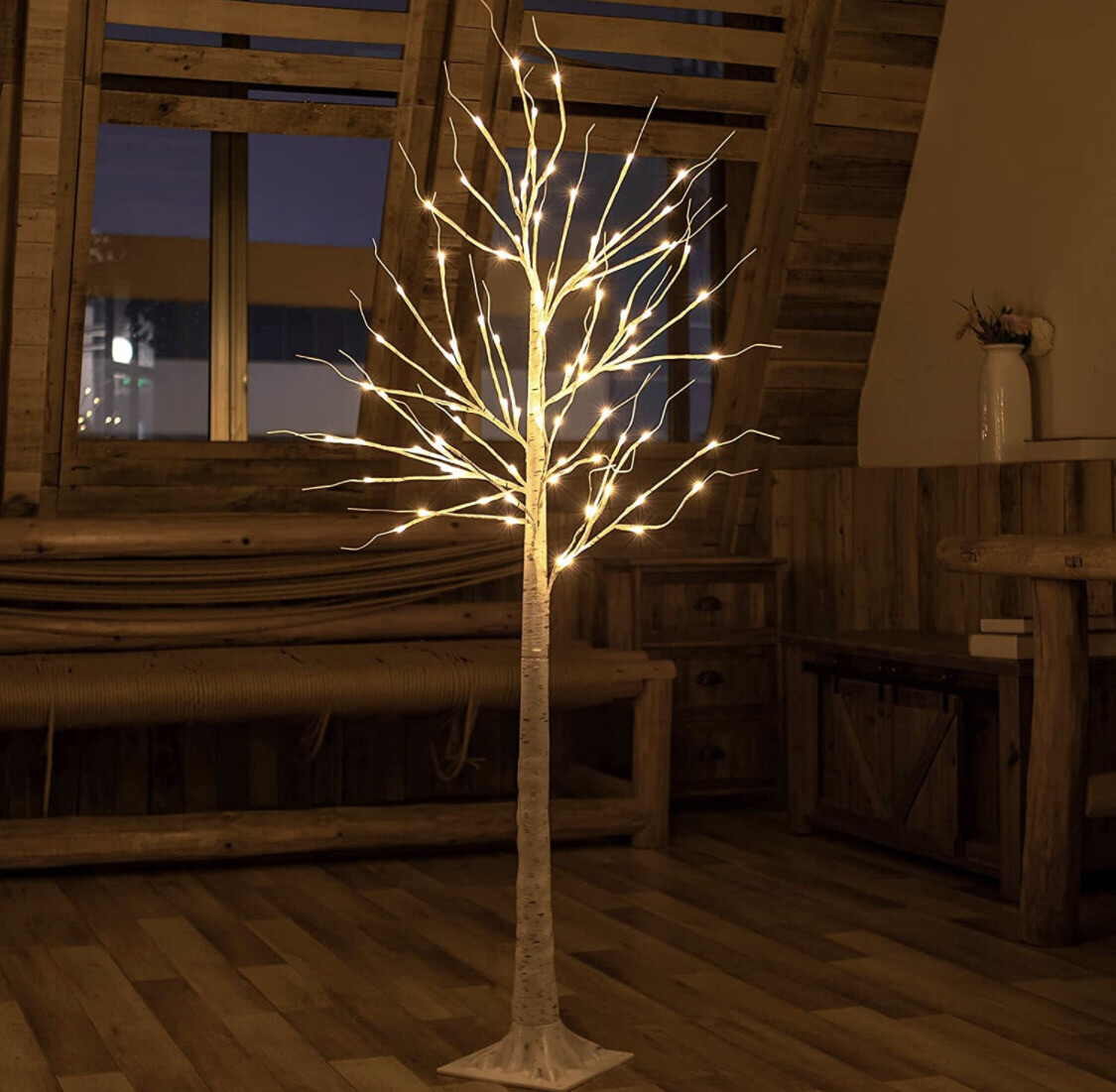 LED Birch Tree