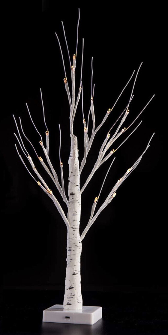 White Birch Tree LED
