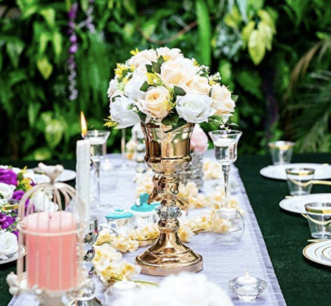 Peachy Champagne &amp; White