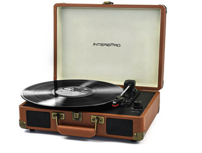Vintage Record Player Suitcase