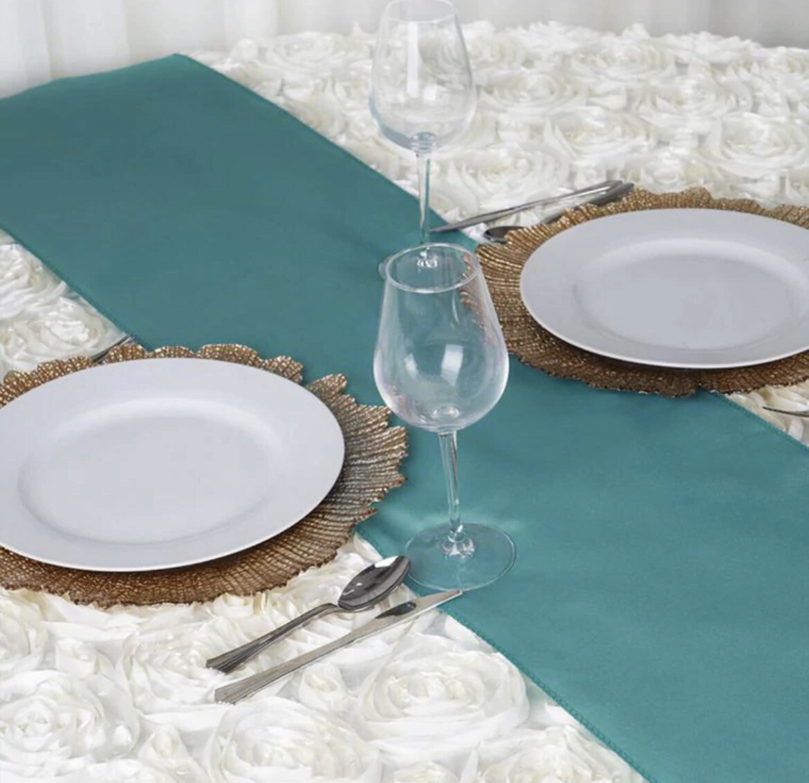 Turquoise Table Runner