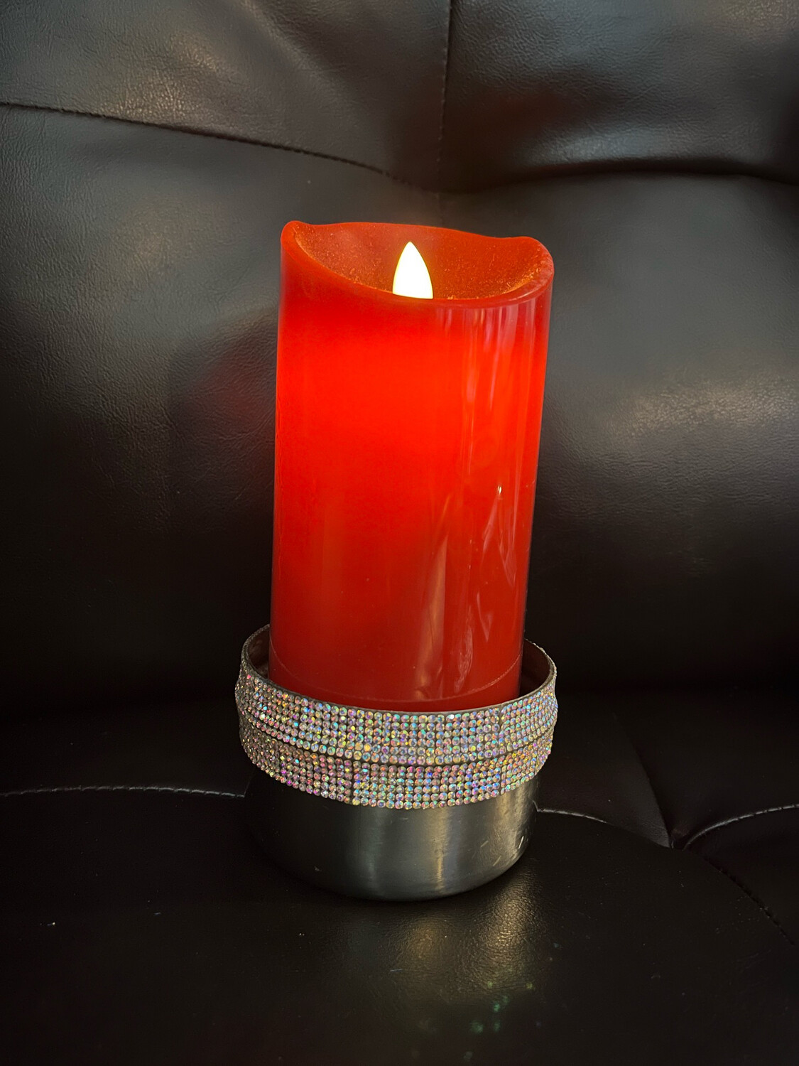 Silver Vase/candle Holder
