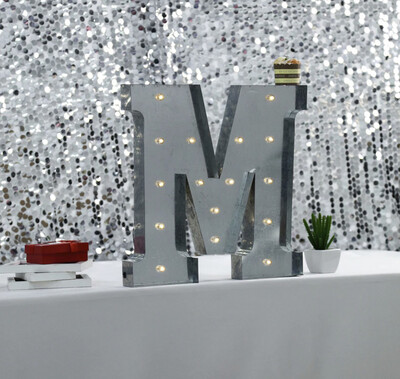 Marquee Letter M
