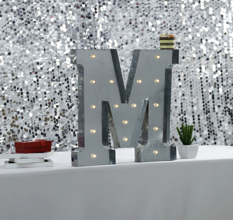 Marquee Letter M