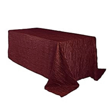 Burgundy Tablecloth